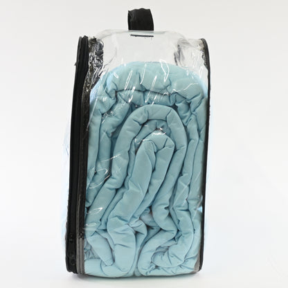 Simple Being Weighted Blanket, Patented 9 Layer Design, 60x80 20lb, Sky Blue
