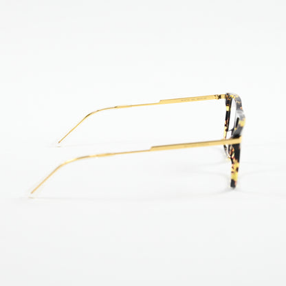 Bottega BV1071O 002 Mens Authentic Eyeglasses Havana/Gold, 56mm - New