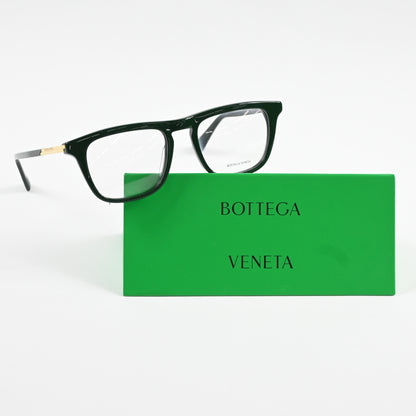 Bottega BV1264O 004 Mens Authentic Eyeglasses Green/Gold, 51mm - New