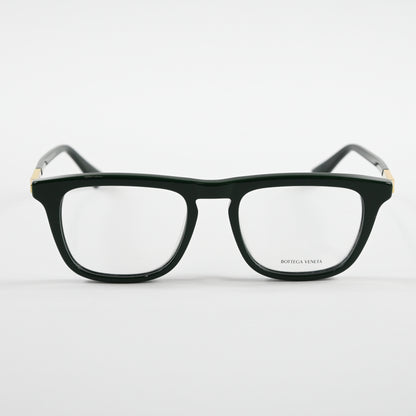 Bottega BV1264O 004 Mens Authentic Eyeglasses Green/Gold, 51mm - New