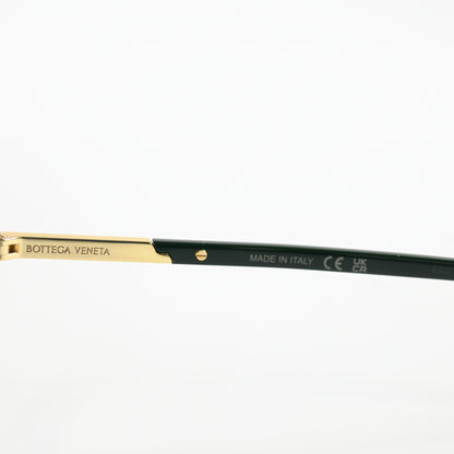 Bottega BV1264O 004 Mens Authentic Eyeglasses Green/Gold, 51mm - New