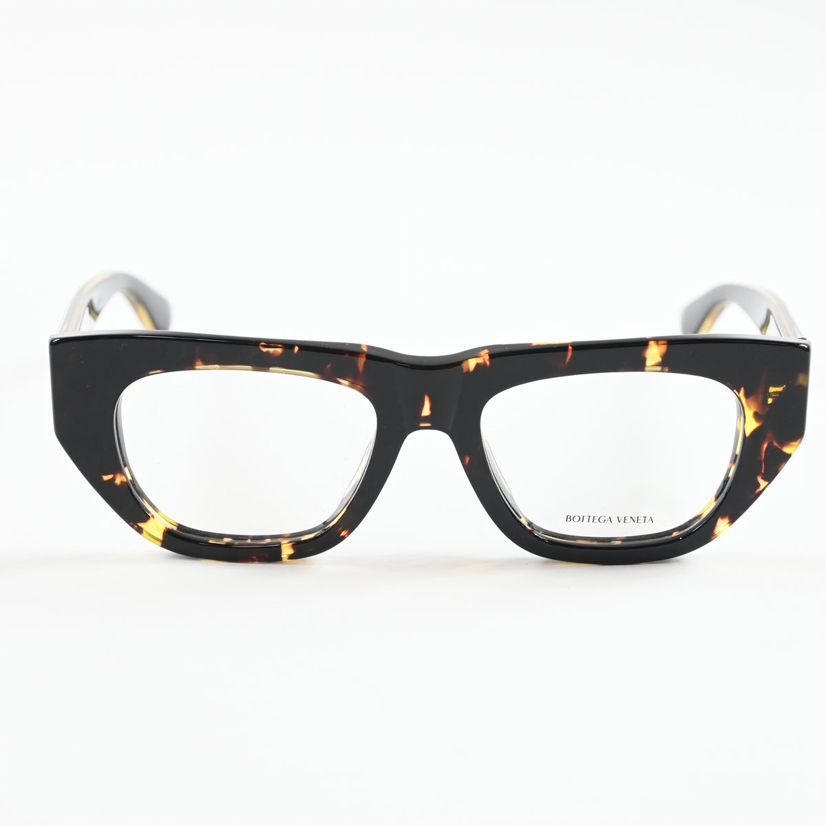 Bottega BV1279O 002 Womens Authentic Eyeglasses Havana/Gold, 51mm - New