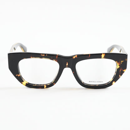 Bottega BV1279O 002 Womens Authentic Eyeglasses Havana/Gold, 51mm - New