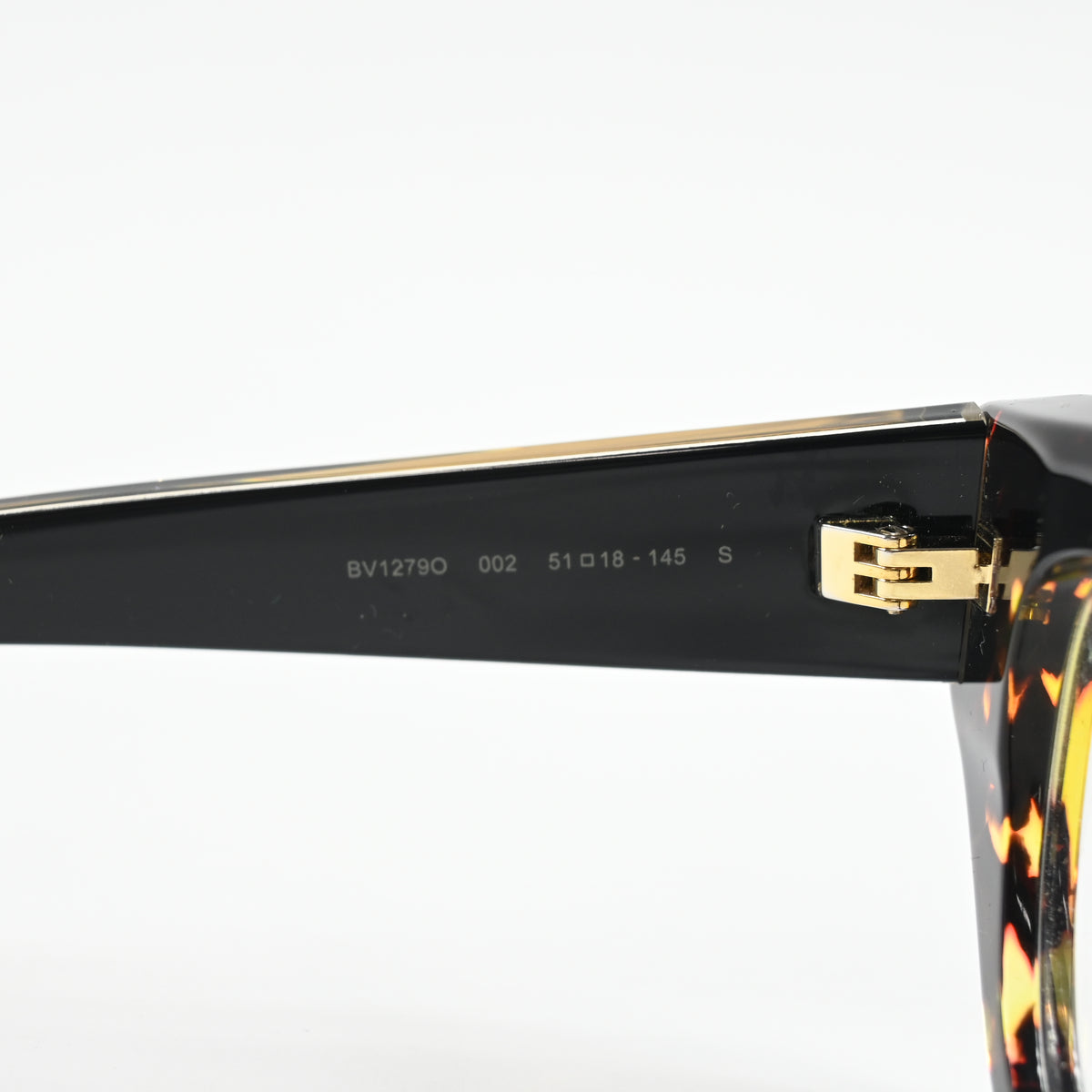Bottega BV1279O 002 Womens Authentic Eyeglasses Havana/Gold, 51mm - New