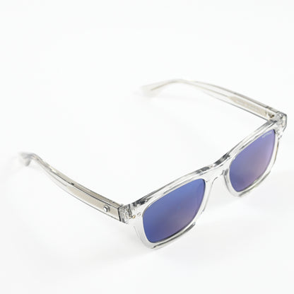 Montblanc MB0254S 004 Mens Authentic Sunglasses Gray/Blue, 53mm - New