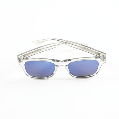 Montblanc MB0254S 004 Mens Authentic Sunglasses Gray/Blue, 53mm - New