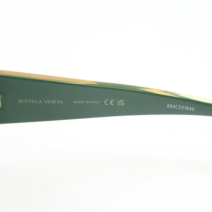 Bottega BV1277S 003 Womens Authentic Sunglasses Green/Gold, 57mm - New
