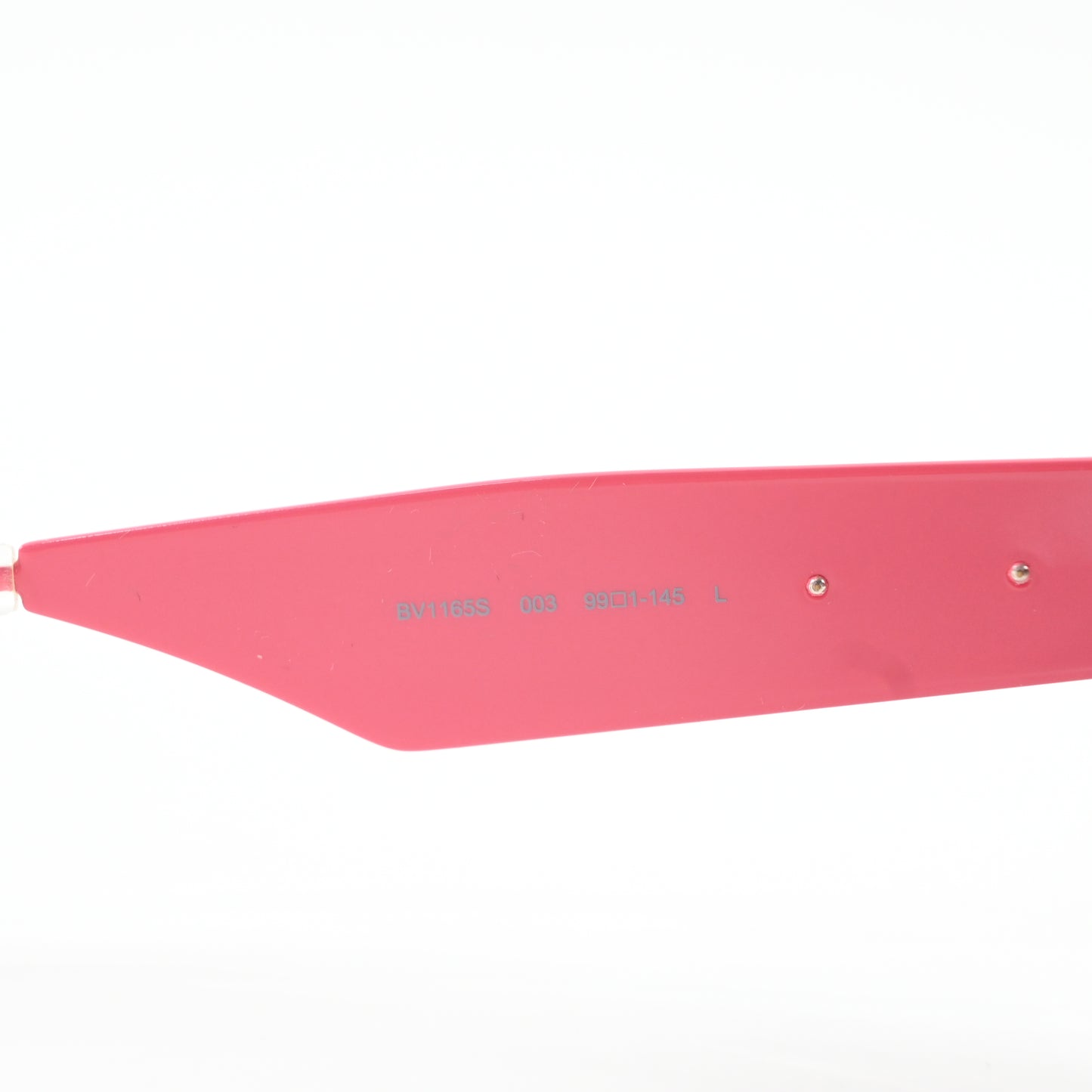 Bottega BV1165S 003 Womens Authentic Sunglasses Pink/Black, 99mm - New