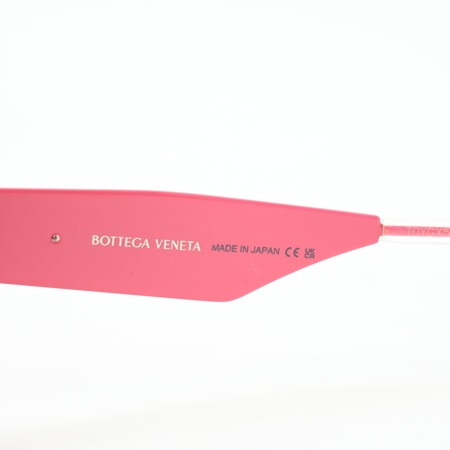Bottega BV1165S 003 Womens Authentic Sunglasses Pink/Black, 99mm - New