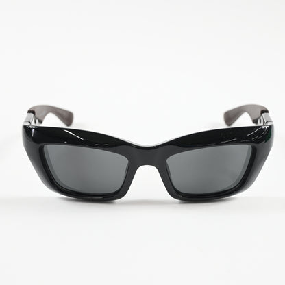 Bottega BV1182S 001 Womens Authentic Sunglasses Black/Gray, 51mm - New