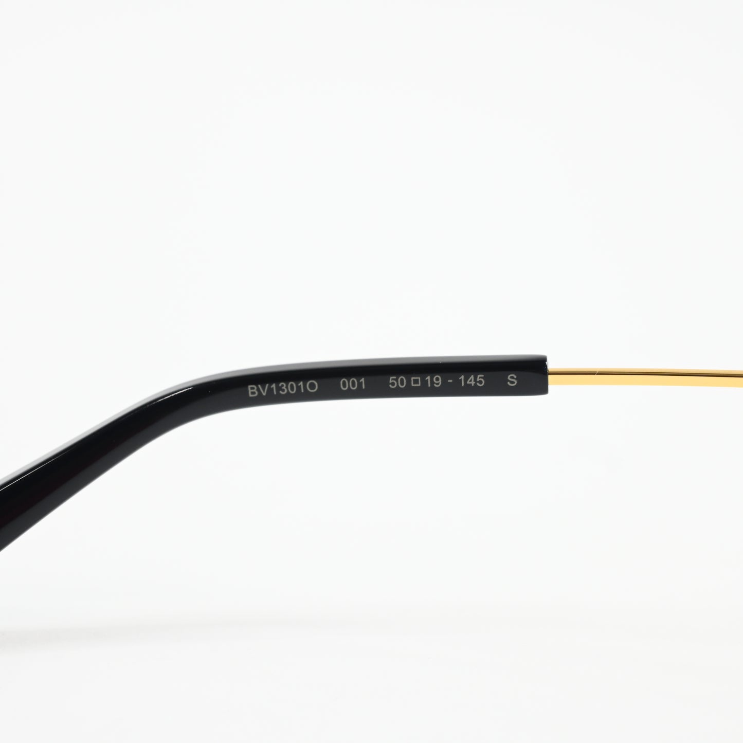 Bottega BV1301O 001 Unisex Authentic Eyeglasses Gold, 50mm - New