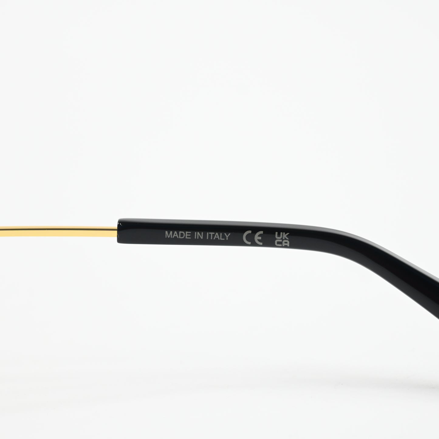 Bottega BV1301O 001 Unisex Authentic Eyeglasses Gold, 50mm - New