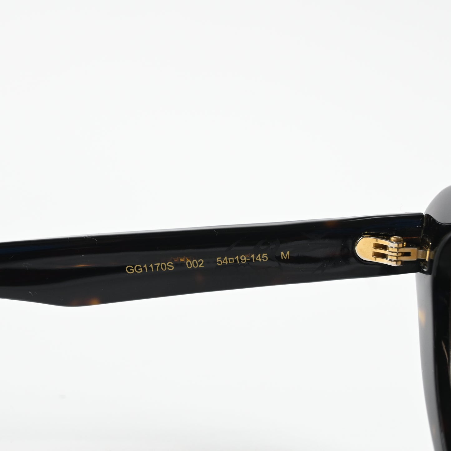 Gucci GG1170S 002 Womens Authentic Sunglasses Havana/Brown, 54mm - New