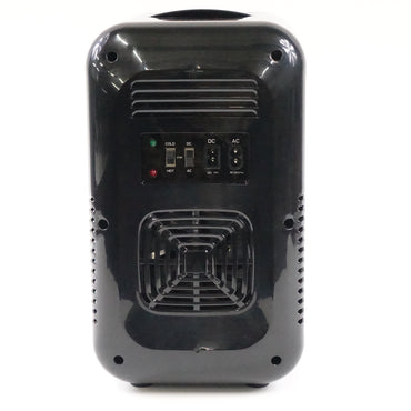 Nxone Mini Fridge, 6L/8 Cans, Black- CRA-6L-A - Open Box