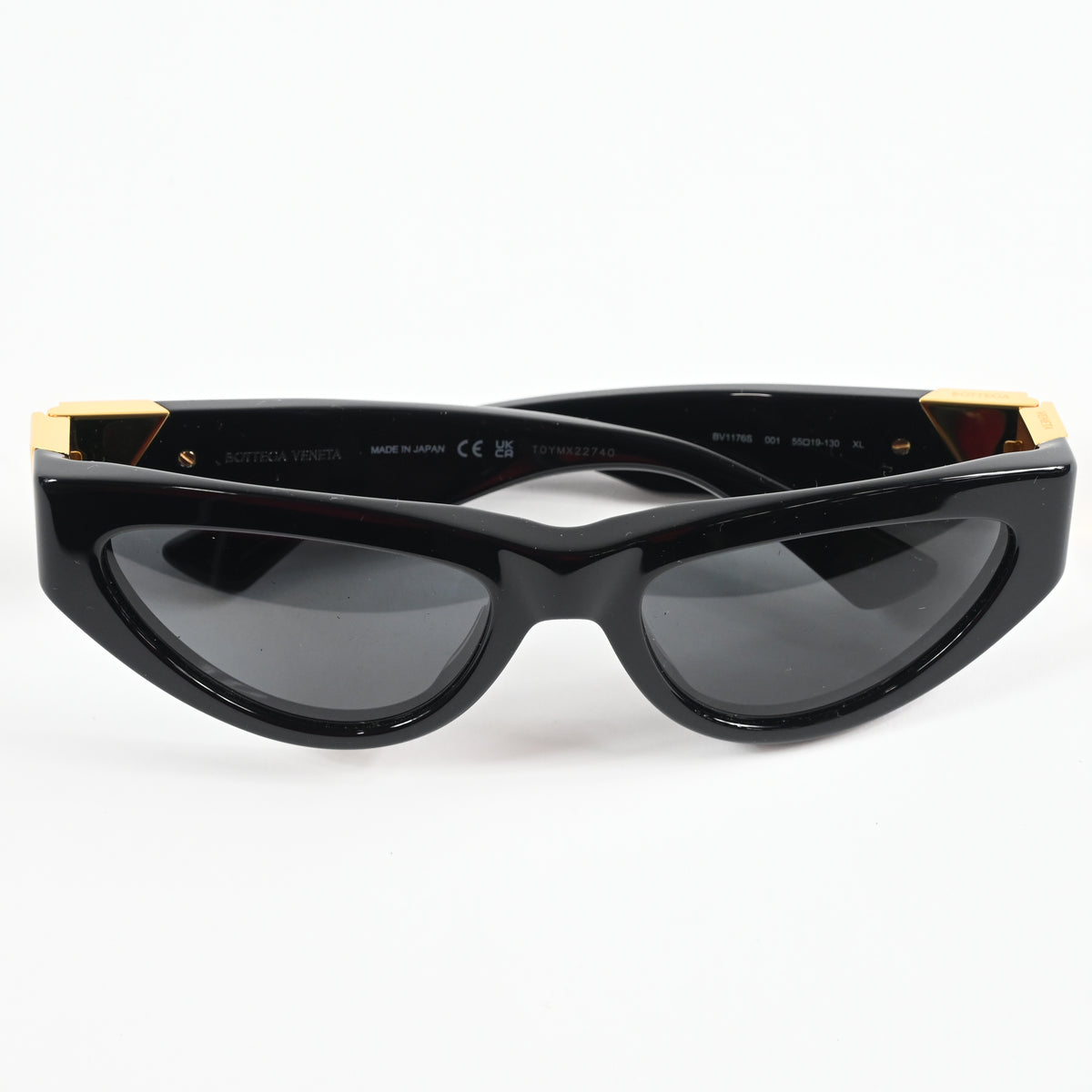 Bottega BV1176S 001 Womens Authentic Sunglasses 55mm - New with defects