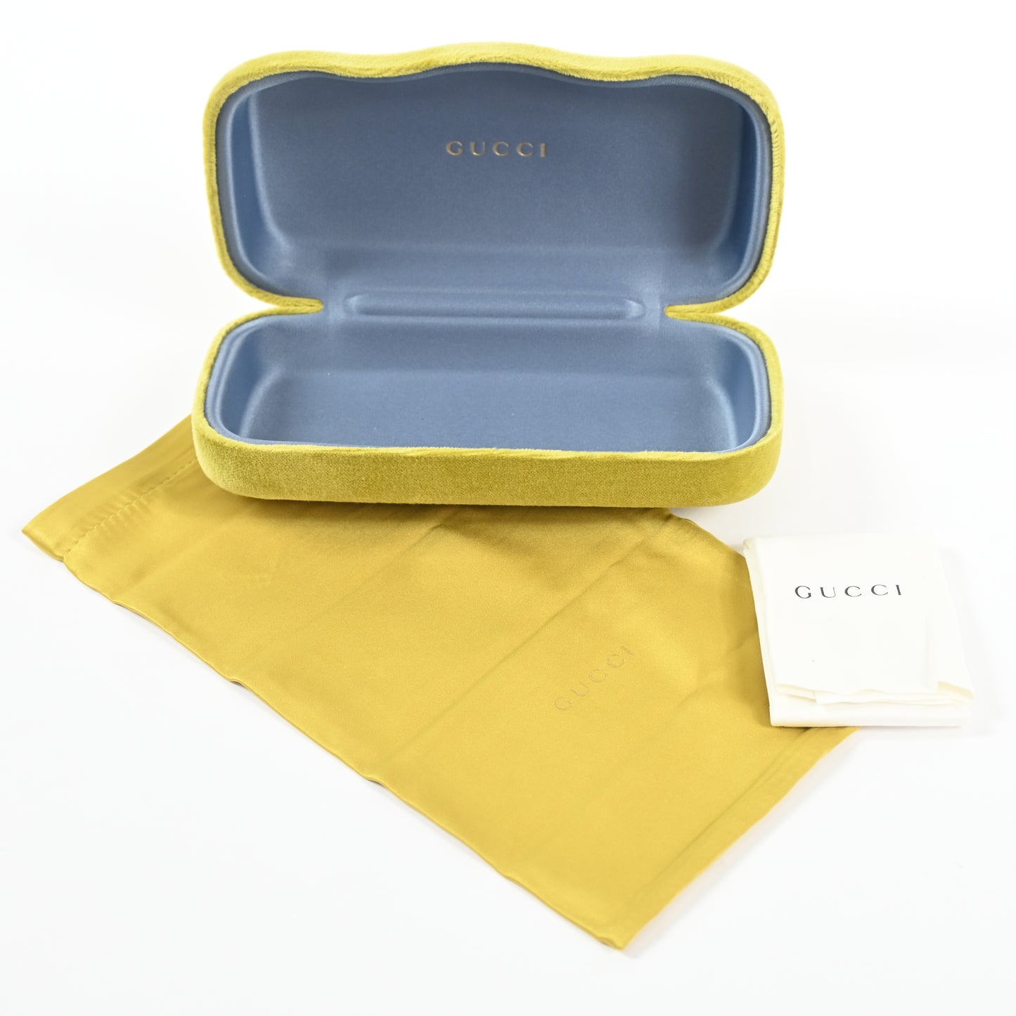 Gucci Case Hard Shell Sunglasses & Eyeglasses Velvet Case Medium - New