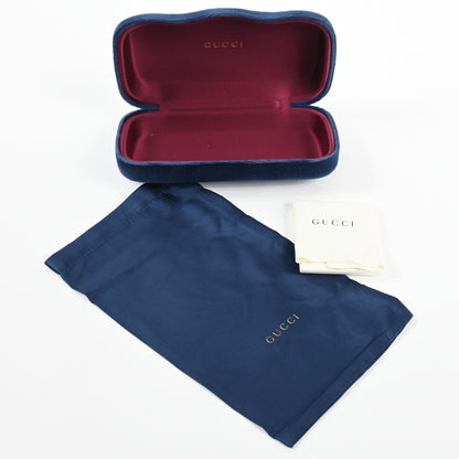 Gucci Case Hard Shell Sunglasses & Eyeglasses Velvet Case Medium - New