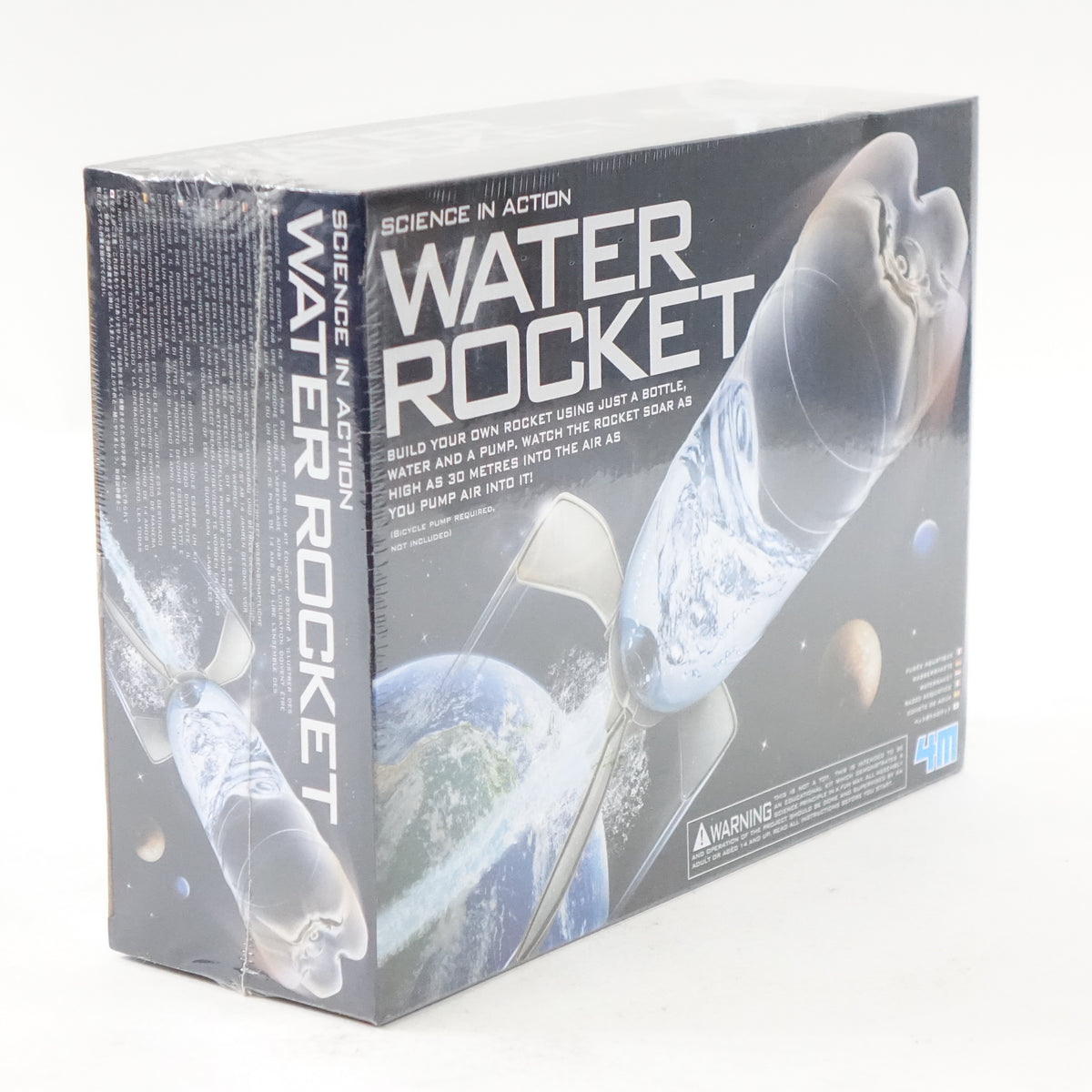 4M Water Rocket Kit, DIY Science Space Stem Toys, For Boys & Girls Ages 8+
