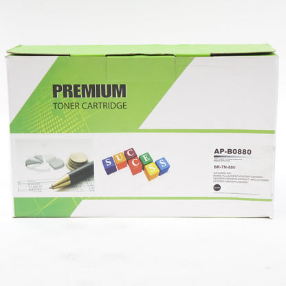 Premium Ink&Toner - Re-Manufactured Toner Cartridge Replacement for TN-880 - New