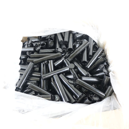 W Gallery 1000 Black 98mm Open Cap Pop Top Tubes Airtight Smell Proof Containers