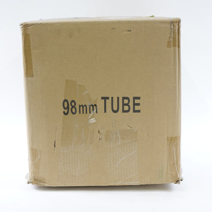W Gallery 1000 Black 98mm Open Cap Pop Top Tubes Airtight Smell Proof Containers