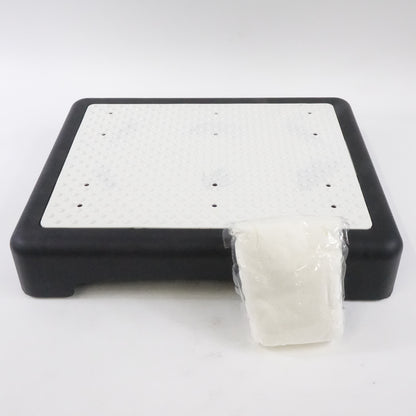 One Step Stool, Heavy Duty Step Platform with Non-Slip Surface Large Size