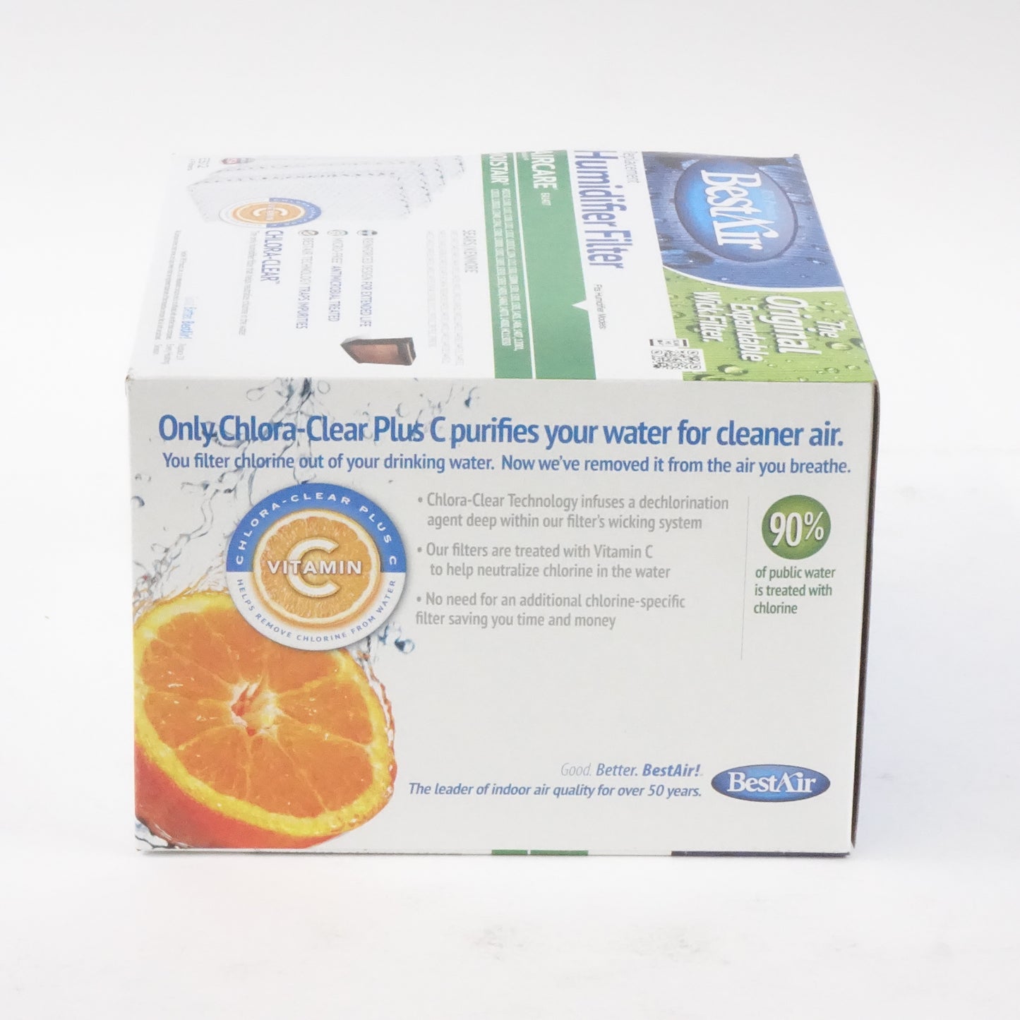ES12-2 Extended Life Replacement Filter 10" x 9.4" x 6.5", 2 Pack (8 Filters)