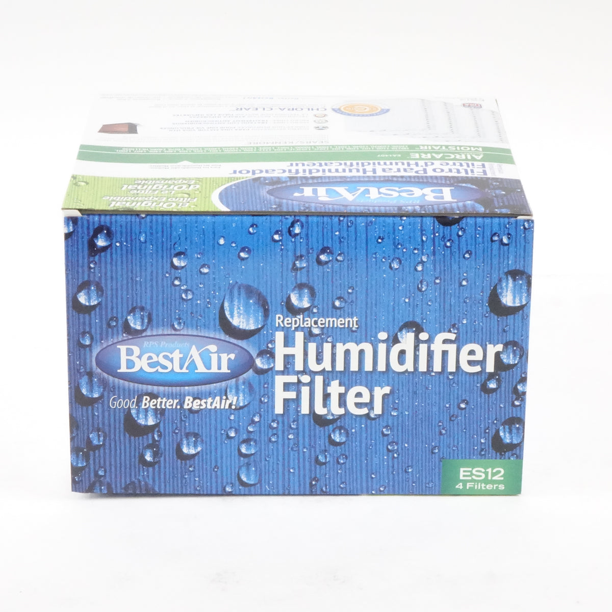 ES12-2 Extended Life Replacement Filter 10" x 9.4" x 6.5", 2 Pack (8 Filters)