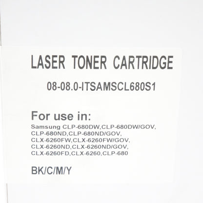 Do it Wiser Compatible Toner Cartridge Replacement for Samsung CLP-680 - 4Pack