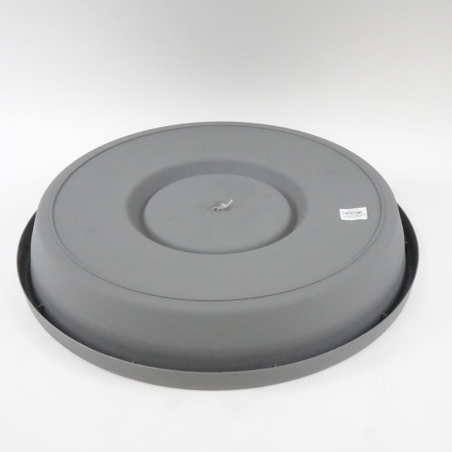 Bloem Terra Resin Saucer Tray: 17.5" Width Charcoal Gray -Fits 24" Pots - New