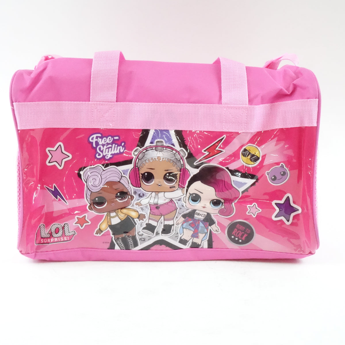 LOL Surprise 600D - Polyester canvas bag with printed PVC side panels