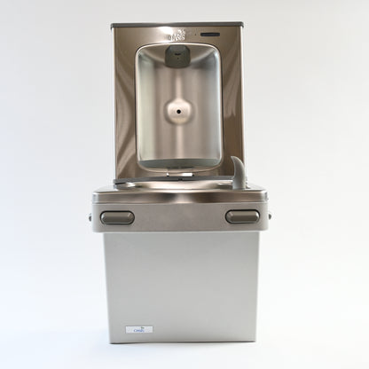 Drinking Fountain, Sensor, Wall, Silver