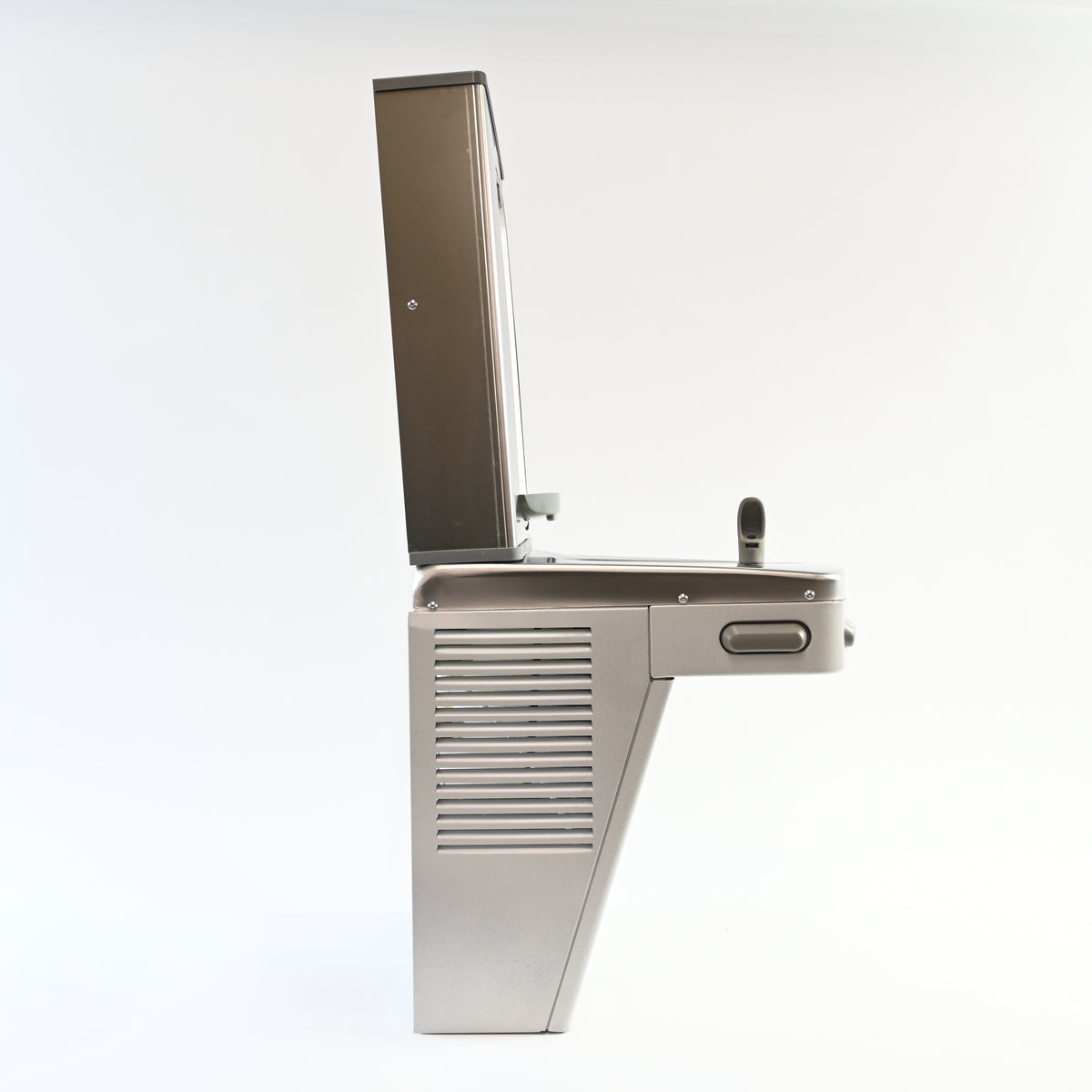 Drinking Fountain, Sensor, Wall, Silver