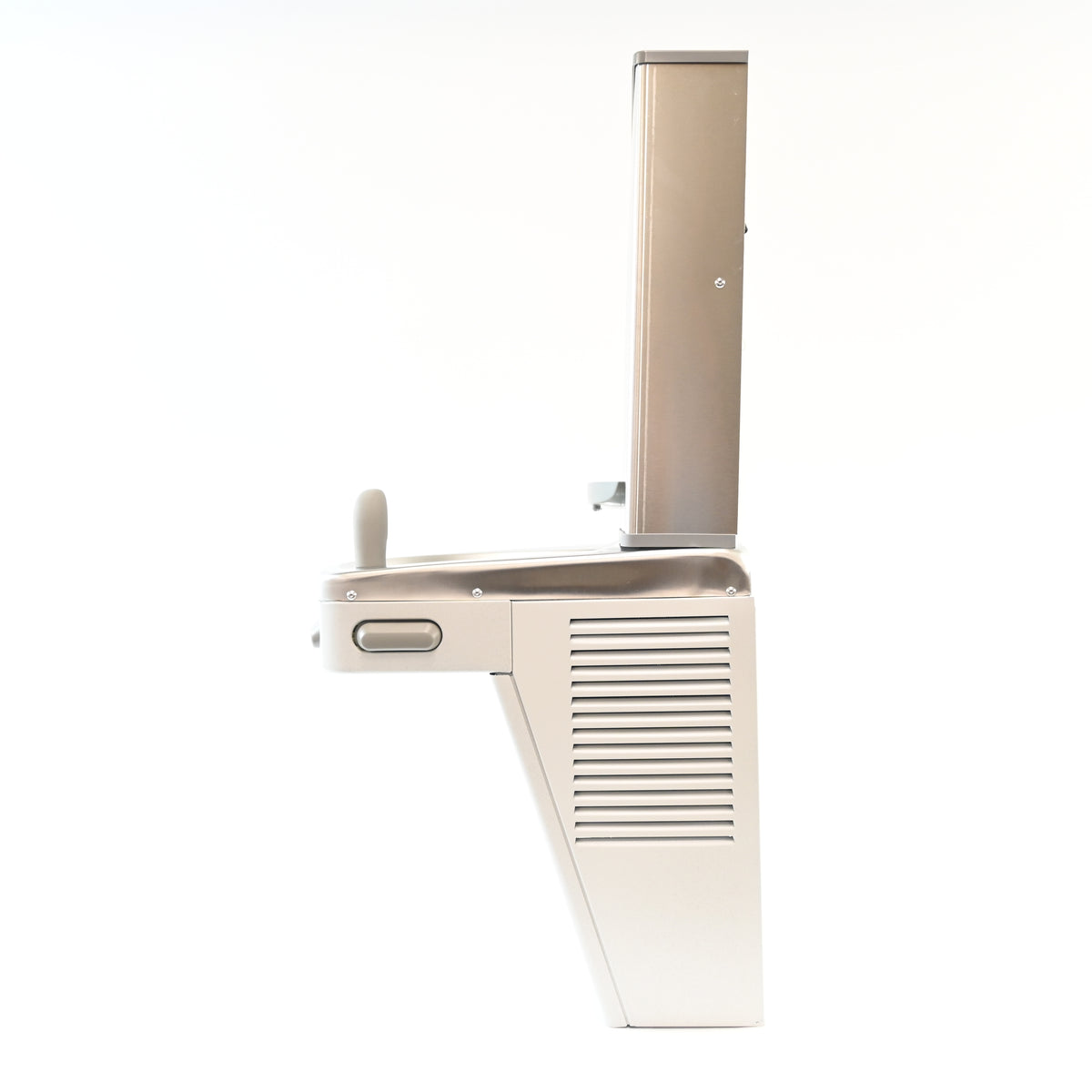 Drinking Fountain, Sensor, Wall, Silver