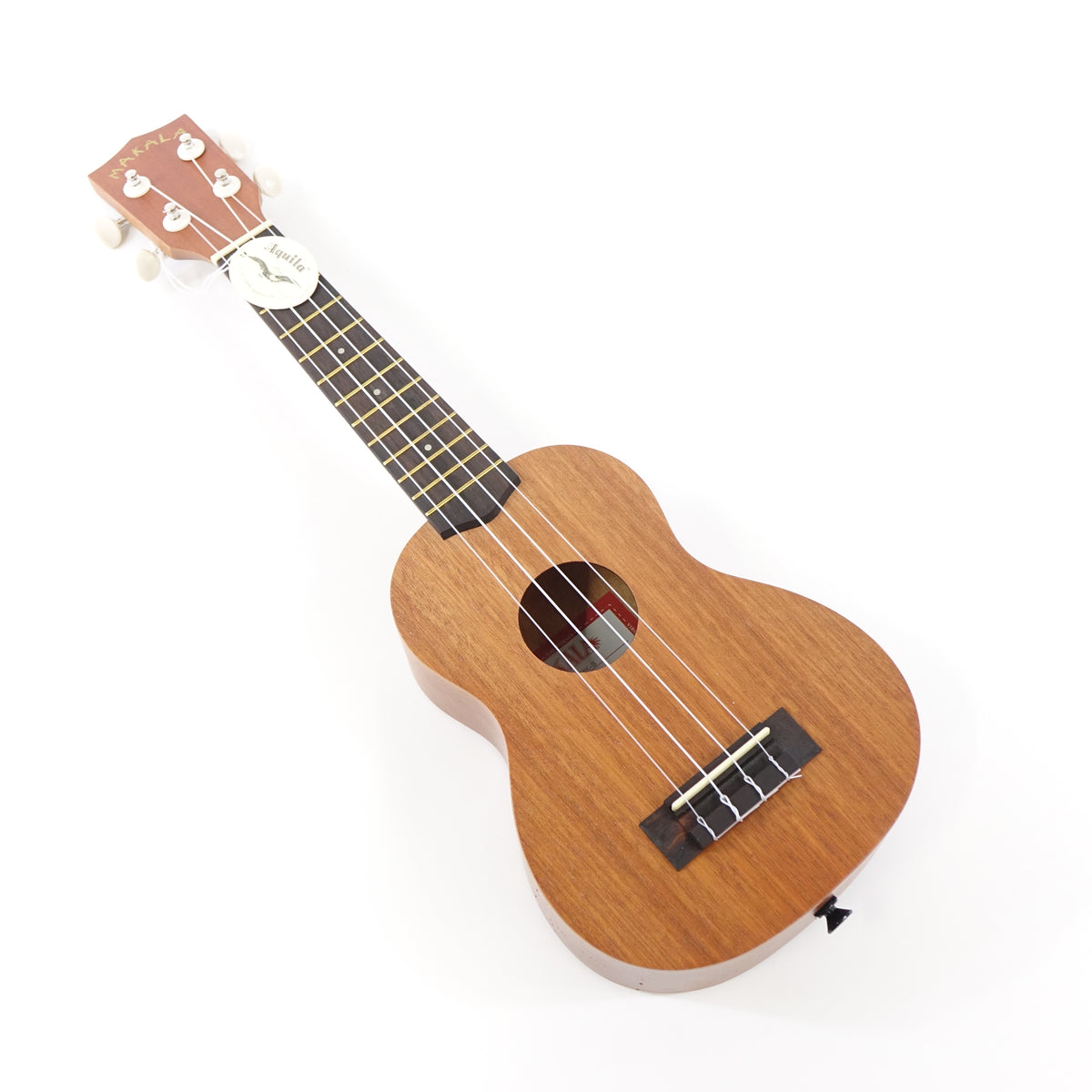 Makala Soprano Ukulele by Kala MK-S Bundle -Tote Bag, Tuner and Polishing Cloth