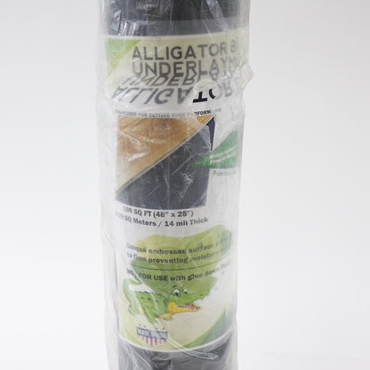 Alligator Back Underlayment 100sq FT (48" X 25") Flooring Barrier - New