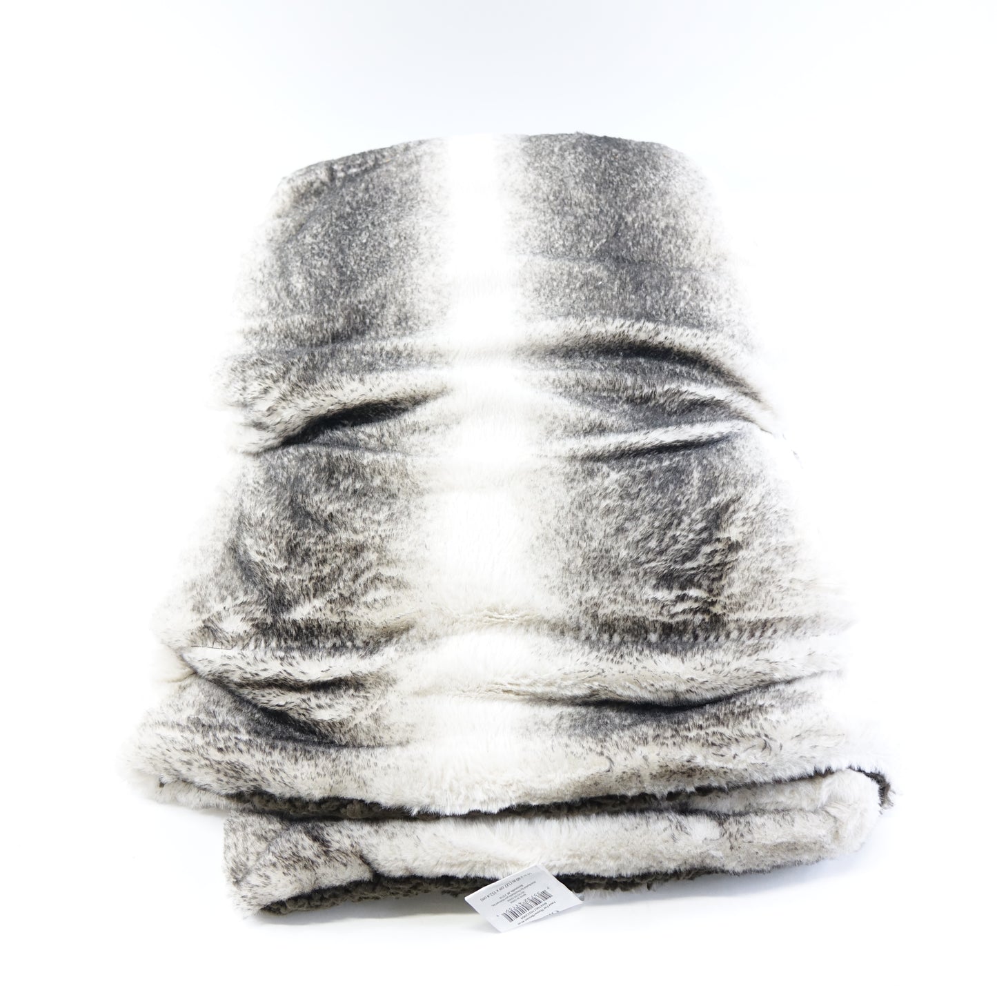 Better Home & Garden Cozy Faux Fur Throw (Brown Wolf, 50in X 60in)
