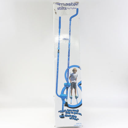 Flybar Kids' Master Walking Stilts, Blue, Large - Grade A