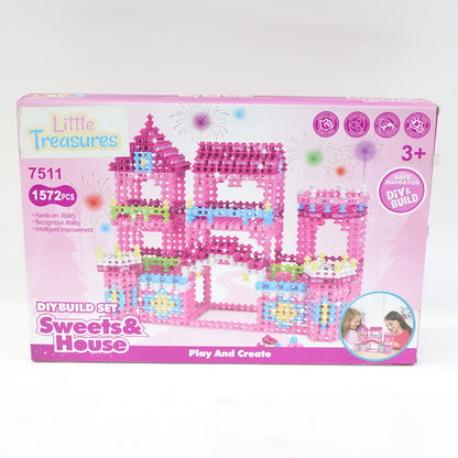Sweets & House Innovative Chain Links Building Block mega 1570 pcs