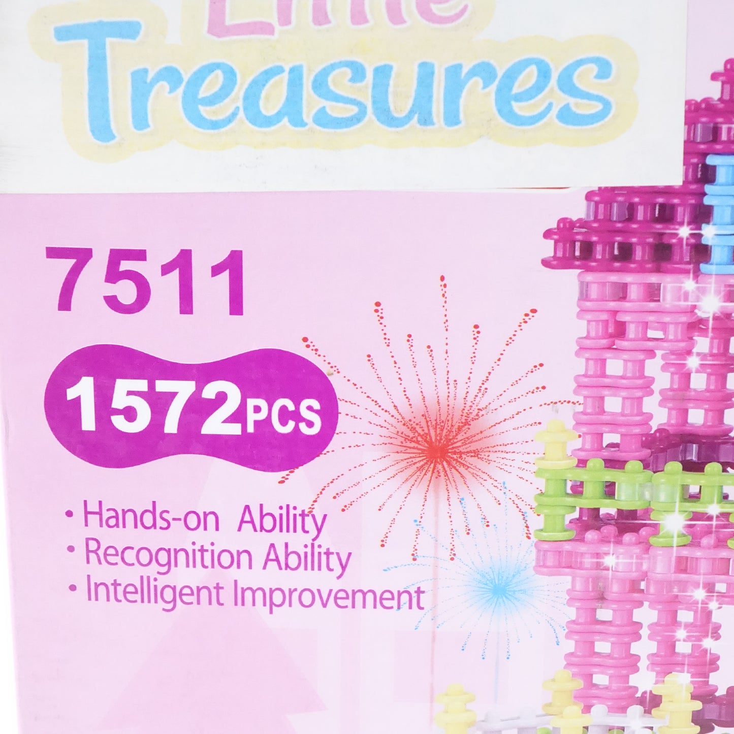 Sweets & House Innovative Chain Links Building Block mega 1570 pcs