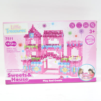 Sweets & House Innovative Chain Links Building Block mega 1570 pcs
