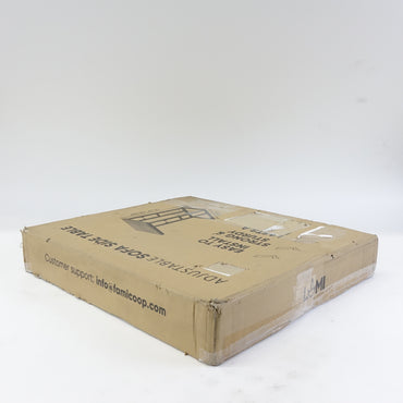 Adjustable C Table Table Table Bed Table 17.7"x10.1"x24.8-28.7" - Open Box