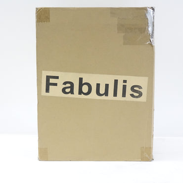Fabulis Farmhouse Bathroom, 3-Light Rustic Wood Light Clear Glass - Open Box