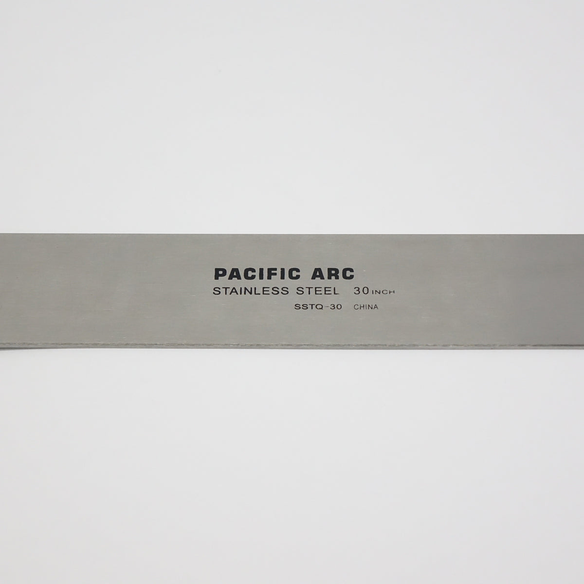 Pacific Arc 30 Inch T Square, Traditional Stainless Steel Plain