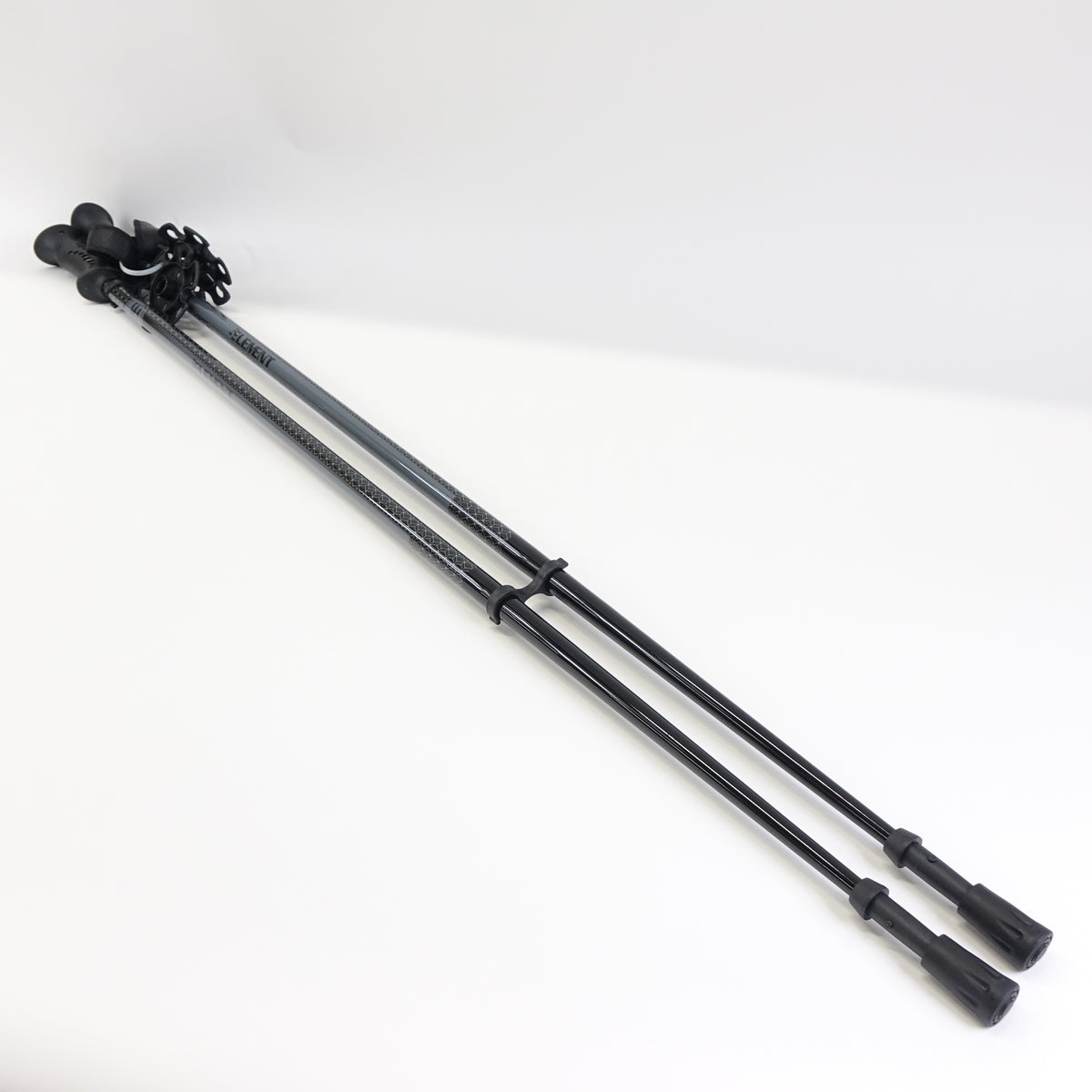Element Equipment Carbon Fiber Trekking Poles – Pair of 3-Section Telescoping