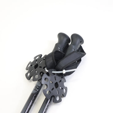 Element Equipment Carbon Fiber Trekking Poles – Pair of 3-Section Telescoping