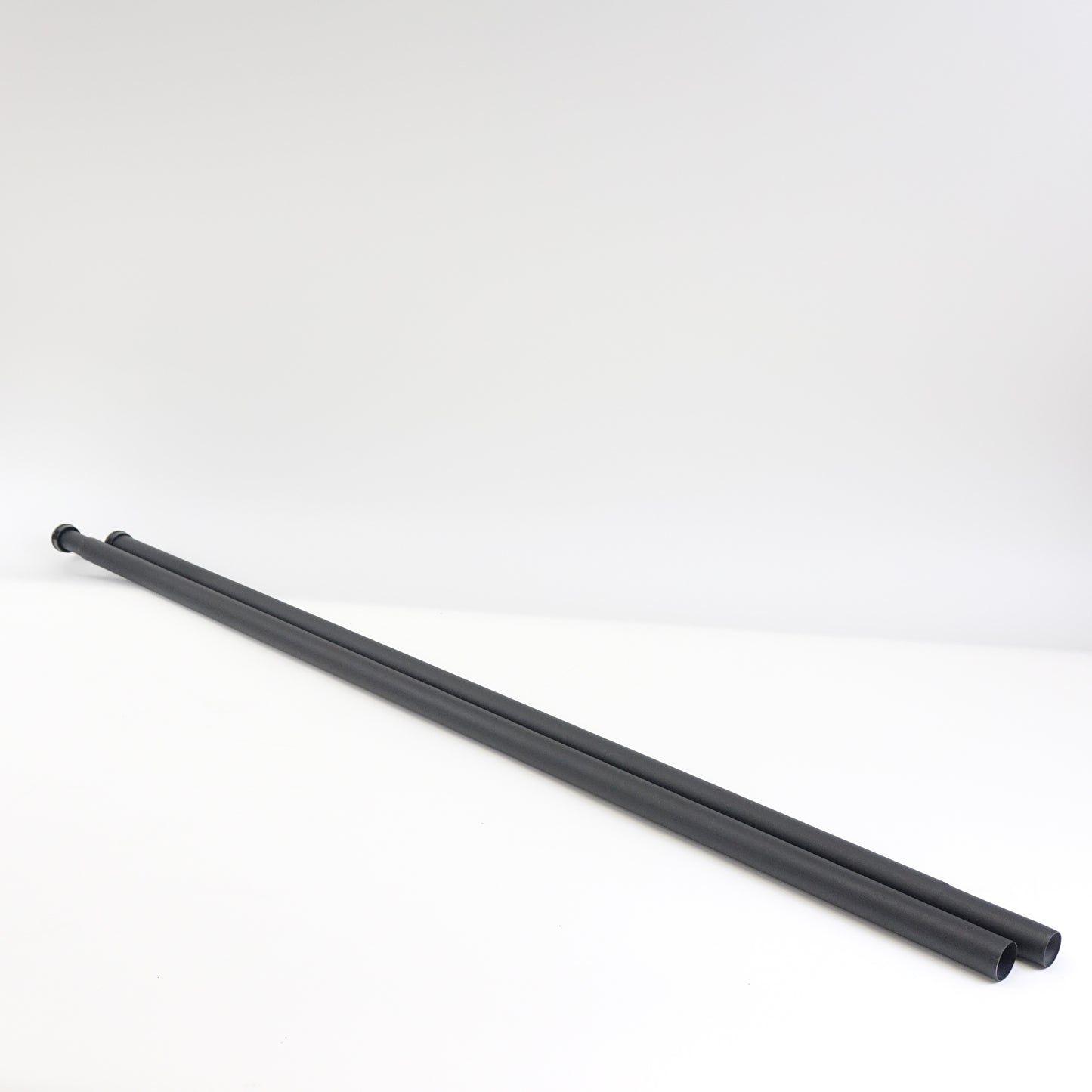 ASHLEYRIVER Curtain Rods Indoor/Outdoor Window Curtain Rod,Black 84"-120"