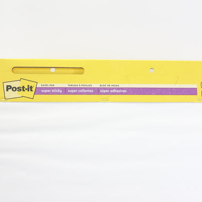 Post-it Super Sticky Easel Pad 25 in x 30 in White 30 Sheets-2 Pad Pack