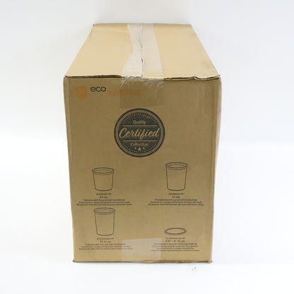 Deli Container Lids Clear Fits 8/12/16/24/32 Oz Deli Containers 500 Per Case