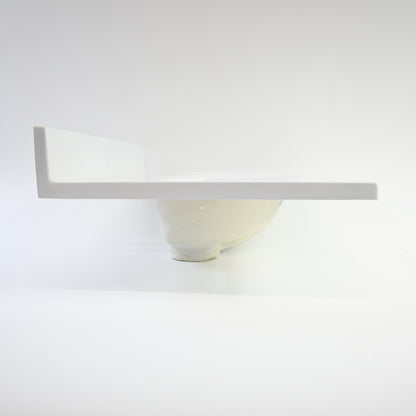 Design House 25 x 19 in. Marble Vanity Top in Solid White